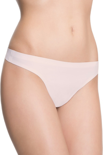 Julimex Lingerie Smooth Panty Thong String Beige Beige