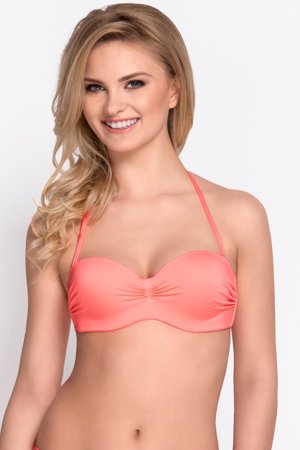Vivisence 3211 underwired bikini top halterneck (matching bottoms available), Pink
