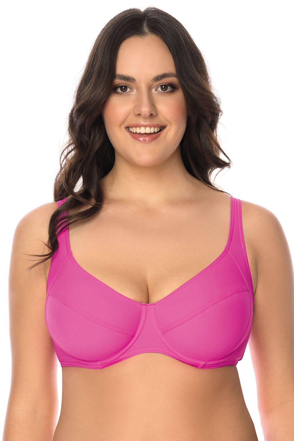 Vivisence Underwired Bikini Top 3216 Pink Pink