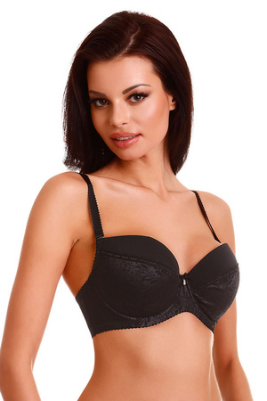 Alles underwired smooth padded bra Kelly 04 U, Black