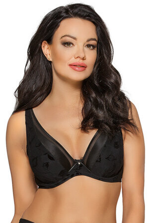 Ava elegant bralette bra underwired 2023 Moss, Black