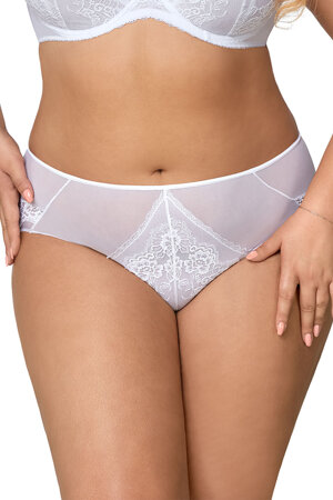 Ava sexy ladies lacy briefs 1824/1/B Venus, White