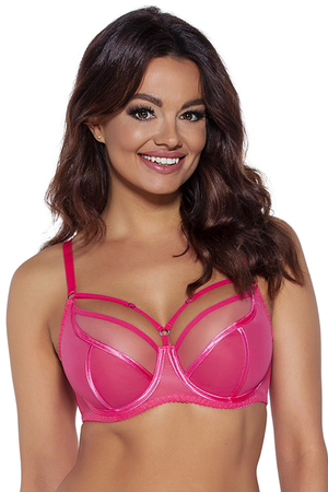 Ava underwired cage non padded bra 1923 Protea, Pink