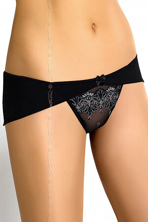Axami V-5133 "Bell" feminine luxurious briefs with transparent lace