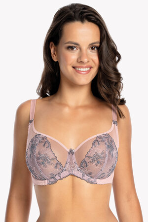 Gaia non padded bra underwired 1102 Sarah , Pink