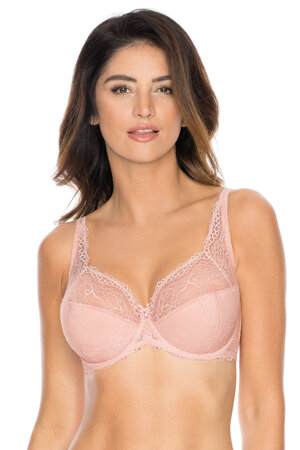 Gorteks Charlize lace padded bra beige beige Classic collection