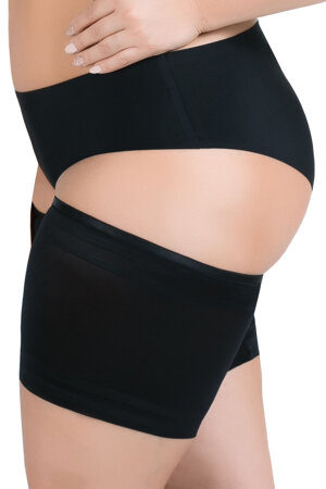 Julimex Lingerie Anti Chafing Garter Invisible Smooth Comfort thigh band, Black