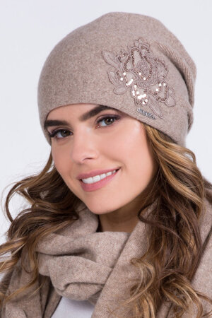 Kamea women's stylish winter flower hat Lajla