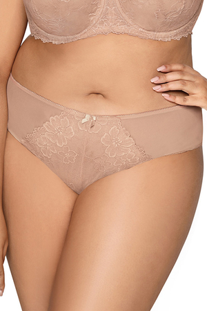 Mat women's lace briefs 053/51/1 Carmela, Beige