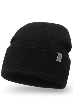 Pamami a classic men's hat for winter 14002 001, Black