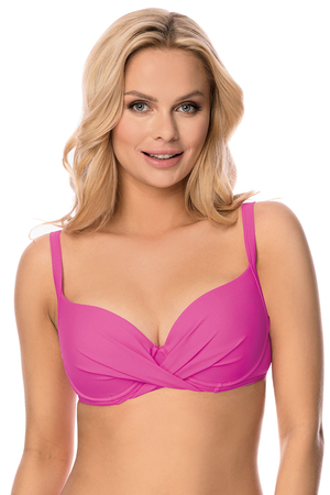 Vivisence 3209 Underwired Bikini Top Padded Cups (Matching Bottoms Available), Pink2