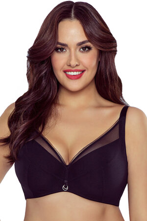 Vivisence soft feminine bra 1076 , Black