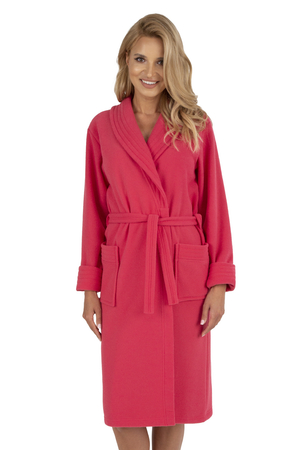 Vivisence women's smooth dressing gown robe 5015