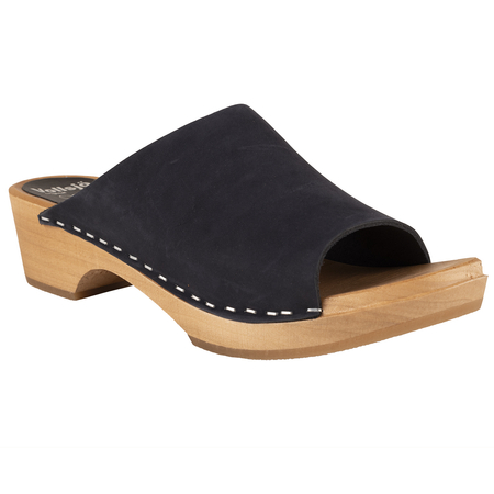 Vollsjö women's classic clogs with heel 1/10-5168