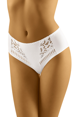 Wol-Bar Elegant briefs for women WB50, White