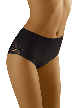 Wol-Bar High waisted shaping breifs Wolbar WB465, Black