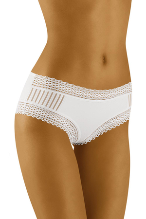 Wolbar lace smooth women's briefs WB407 , White