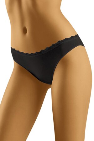 Wolbar woman's smooth briefs WB439, Black