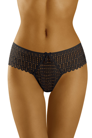 Wolbar women's lace briefs WB421, Black