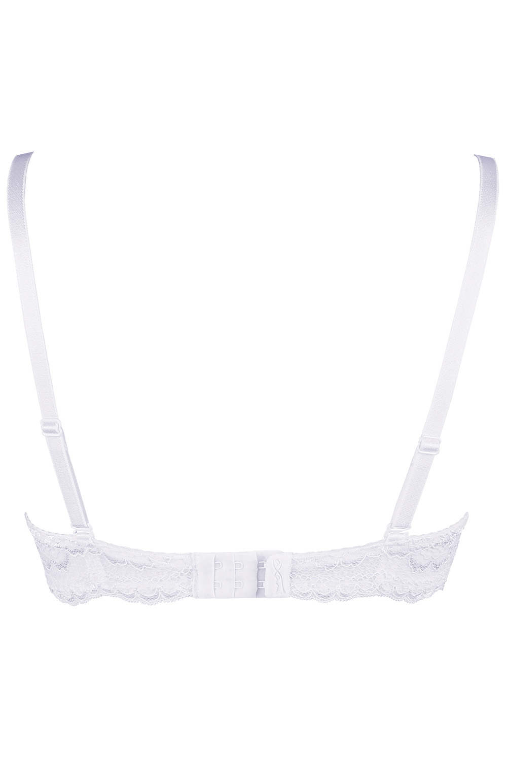 Axami Sexy Underwired Lace Padded Bra V 9541 White White 2958