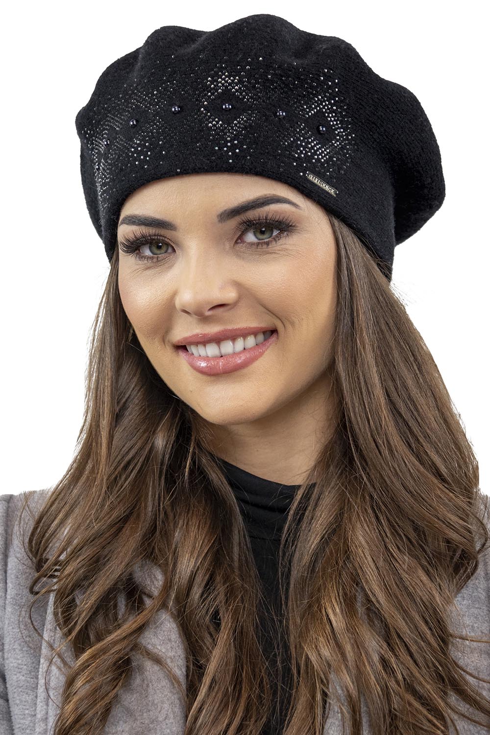 Vivisence classic elegant beret 7050