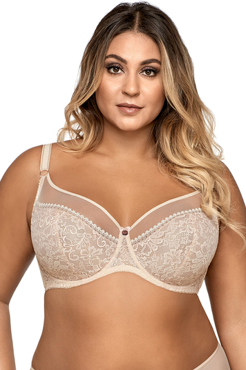 Ava Lace soft bra 1396 , Beige