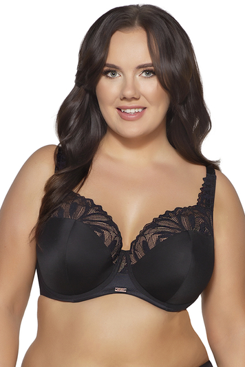 Ava Semi-padded bra Semi-padded bra , Black