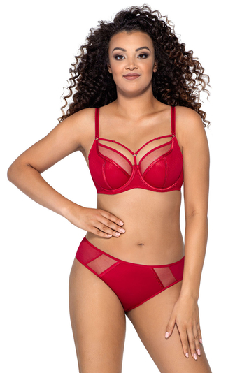 Ava beautiful non padded bra 1923 Protea, Red