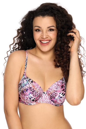 Ava bikini top underwired full cup SK-145 , Pink