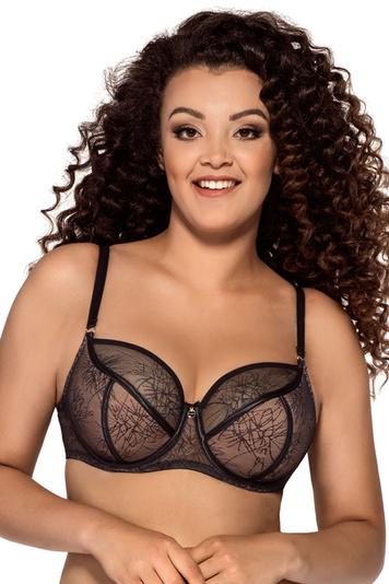 Ava classic semi padded bra underwired 1994 Serseia, Black