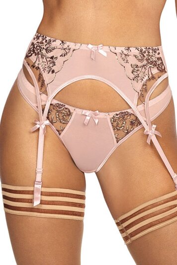 Axami woman sexy floral string V-9528, Pink
