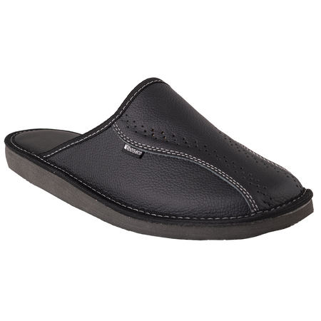 Bosaco men's leather comfortable slippers M0521-20