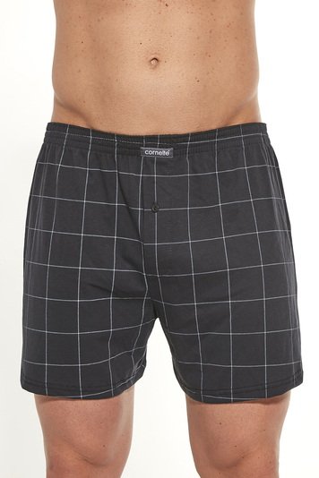 Cornette classic men's boxers patterned Comfort 002/249 , Black