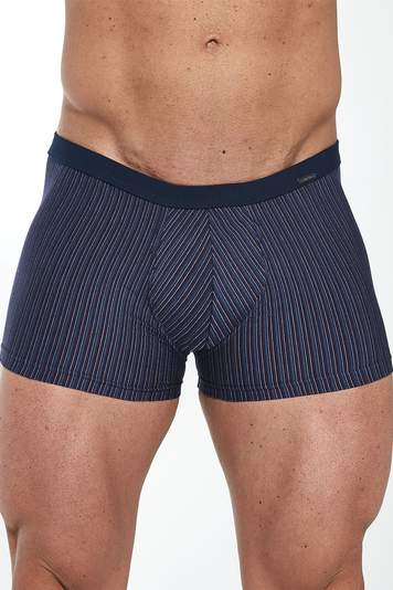 Cornette patterned men's boxers Infinity 912/82, Dark Blue