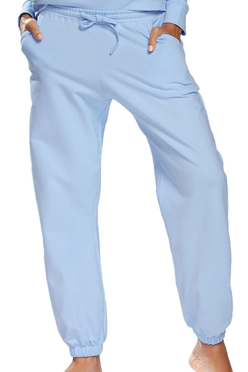 Dkaren comfortable sweatpants for women Wenezja, Light Blue