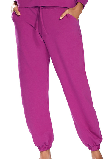 Dkaren comfortable sweatpants for women Wenezja, Pink