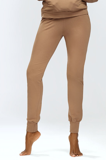 Dkaren ladies classic sweat pants Seattle , Brown