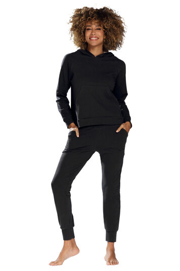 Dkaren women's tracksuit set Seattle , Black