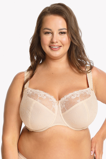 Gaia underwired lace ladies non padded bra 1027M Eve Maxi