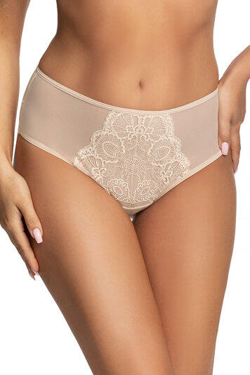 Gorsenia sexy classic lace ladies briefs  K712 Annette, Beige