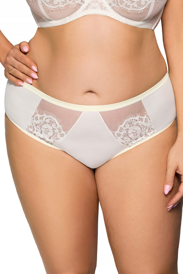 Gorsenia stunning ladies lace briefs K608 Pasadena, Light Beige