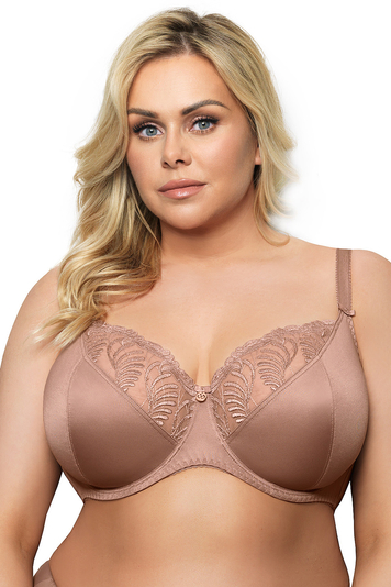 Gorsenia underwired embroidered non padded bra K530 Evelyn