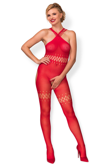 Hot in Here sexy and seductive bodystocking Demonic , Red