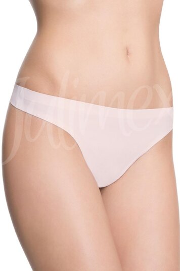 Julimex Lingerie smooth panty thong String, Beige