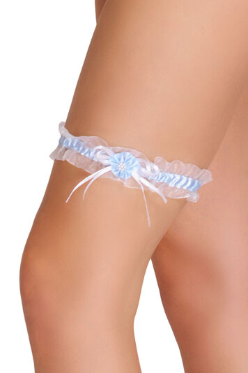 Julimex PW 33 Helsinki beautiful garter - made in EU, blue