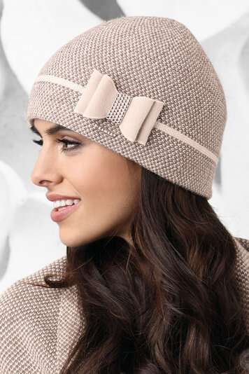 Kamea warm winter patterned women's hat Bolonia
