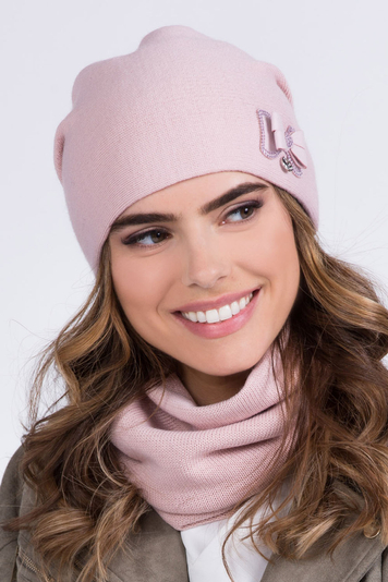 Kamea women's stylish winter hat Wika, Pink