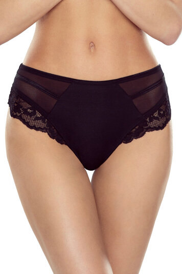 Lapinee smooth ladies lace briefs 5015 Nicky, Black