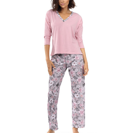 Lorin comfortable ladies pyjama set floral pattern P-1514
