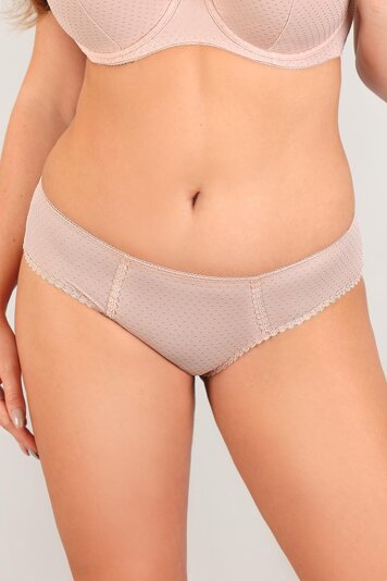 Lupoline women's smooth lace briefs 1381, Beige